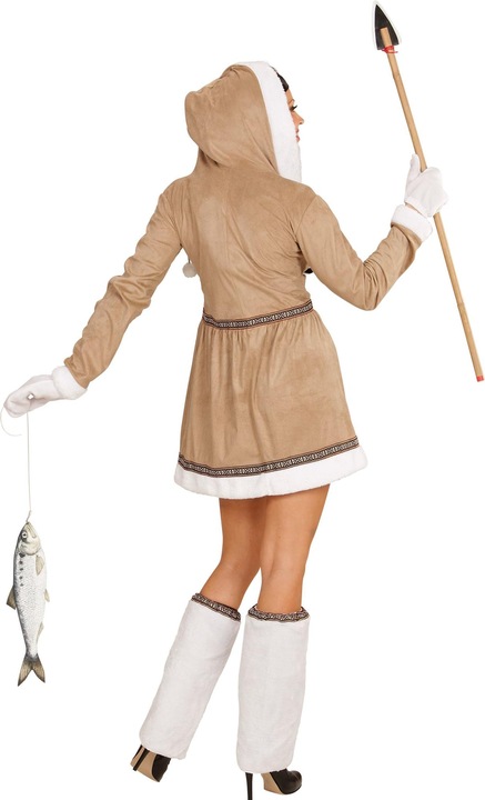 Produktbild Widmann ESKIMO (Kleid mit Kapuze, Stulpen, Handschuhe), M (M)