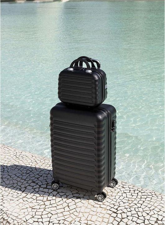 Immagine prodotto Numada Set di valigie, 3 pezzi, nero (60 l)