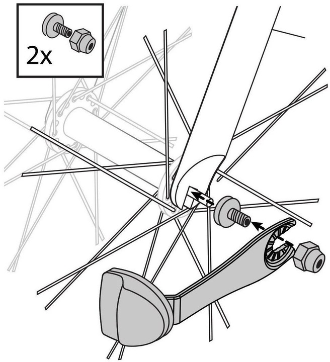 Produktbild Reelight Q/R Halterungsmuttern