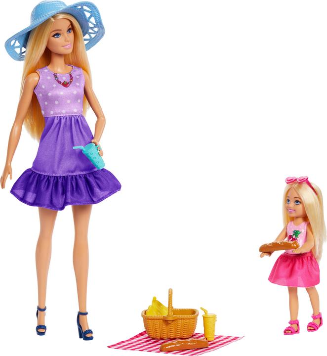 Barbie Malibu and Chelsea 2er Pack Set de jeu