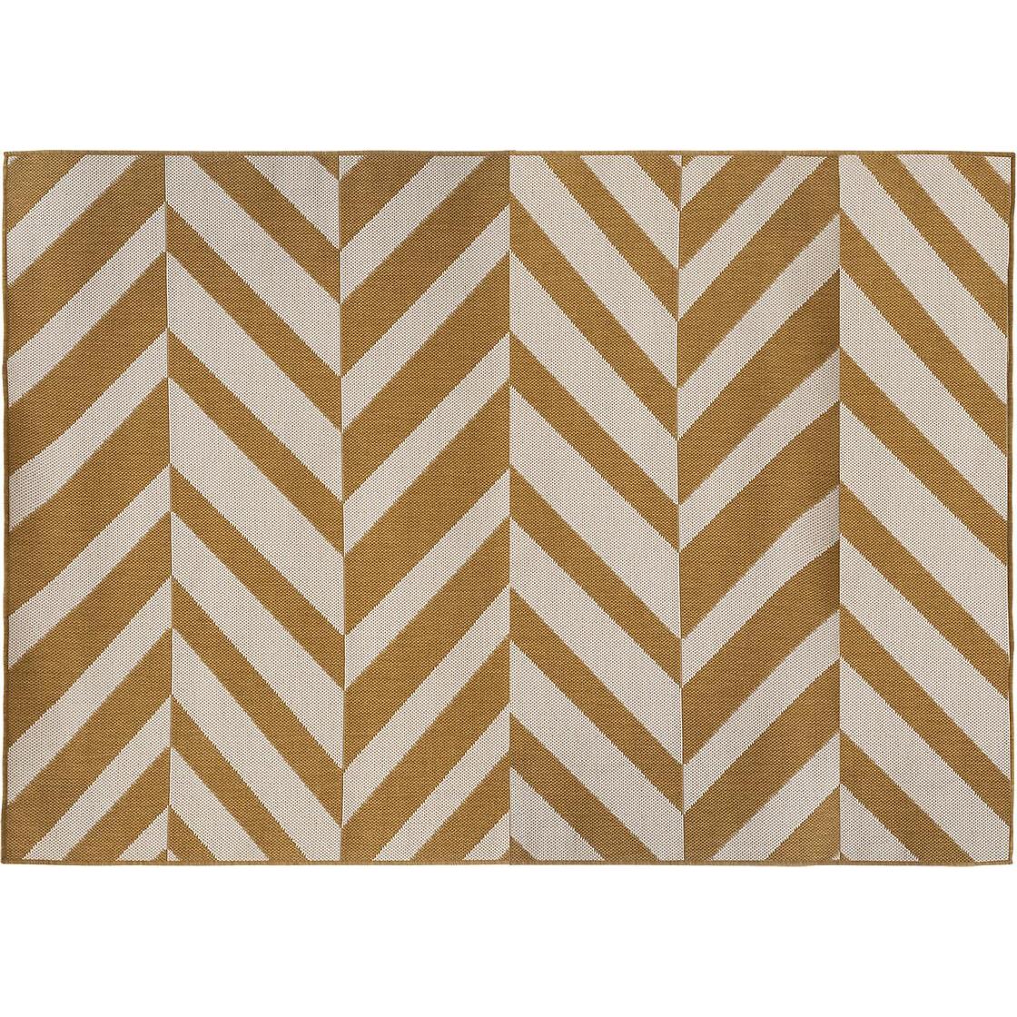 Atmosphera, Teppich, Outdoor + Indoor Teppich Farbe OC 120x160, Ocker (160 x 120 cm)