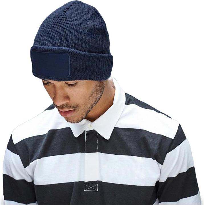 Actual product image Beechfield Thinsulate knitted hat for printing adults (One size)