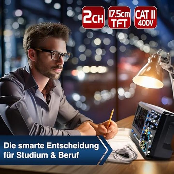 Productafbeelding Peaktech P 1400 Oscilloscope (CAT II 400V)