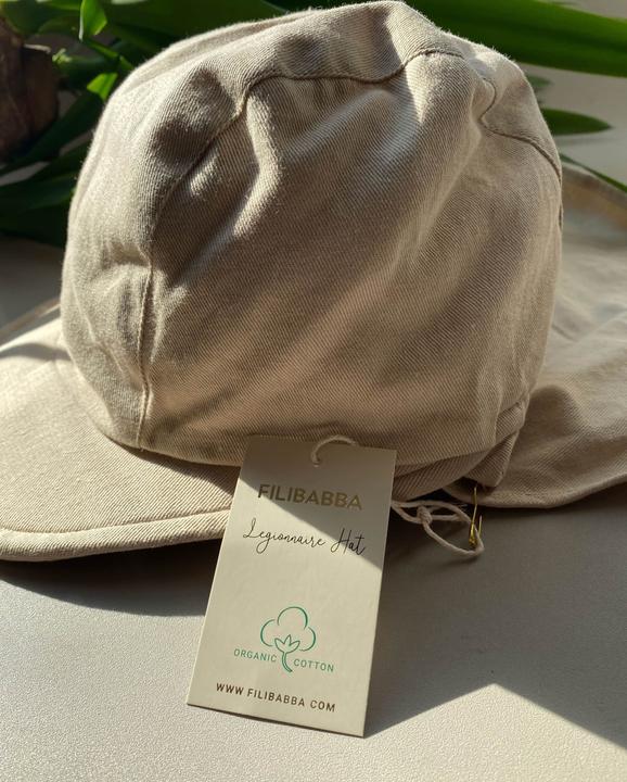 Actual product image Filibabba Legionnaire sun hat - Doeskin