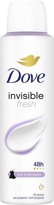 Actual product image Dove Invisible Fresh Antiperspirant Spray 150 Ml (Spray, 150 ml)