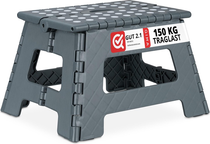 Actual product image Relaxdays Folding Stool M
