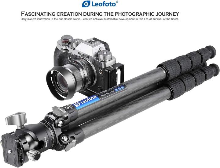 Actual product image Leofoto LS-255C Set (Carbon, Metal)