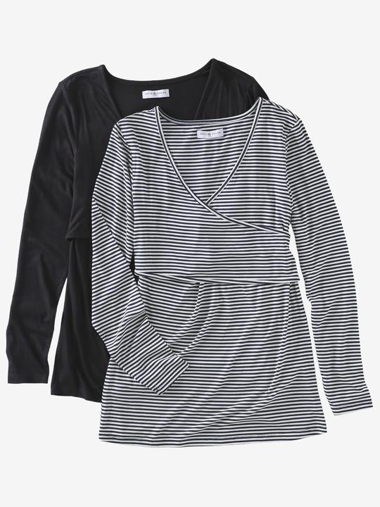 Produktbild Envie de Fraise 2er-Pack Shirts für Schwangerschaft und Stillzeit FIONA