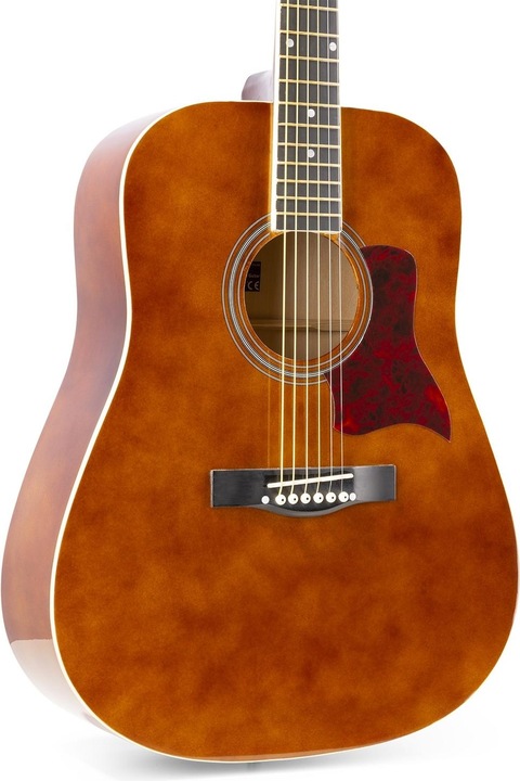 Immagine prodotto Max Chitarra Acustica SoloJam Set Naturale Scuro (Set di chitarre acustiche, Palissandro, Tiglio)