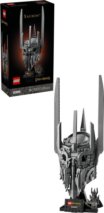 Immagine prodotto LEGO Il Signore degli Anelli: l'elmo di Sauron (11373, LEGO Icons)