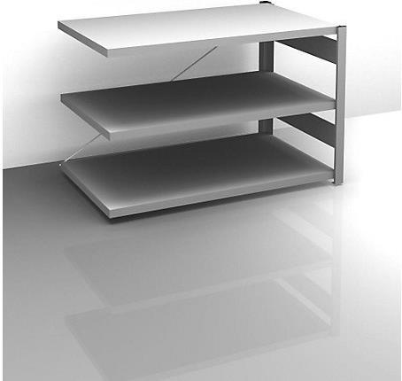Actual product image Hofe Sideboard plug-in shelf, galvanised