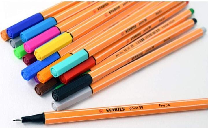 Immagine prodotto STABILO punto 88 Fineliner (Arancione neon, 1 x)