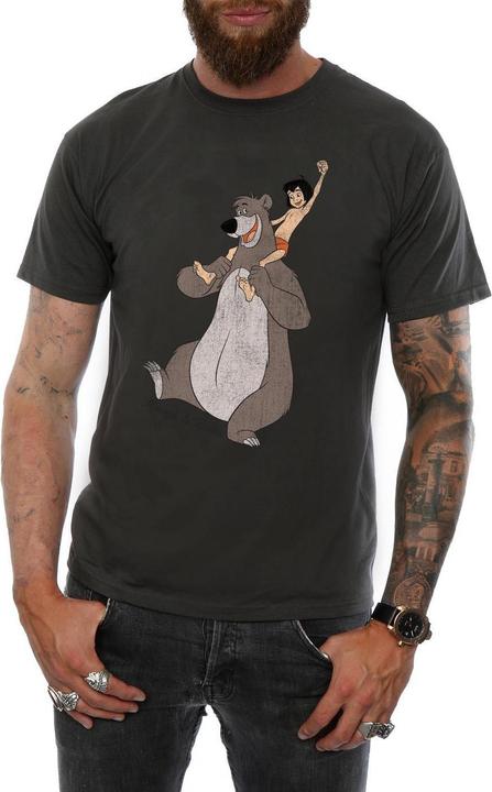 Produktbild Disney The Jungle Book Classic Mowgli And Baloo TShirt (XL)