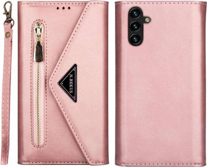 Actual product image Cover-Discount Galaxy A34 - wallet case pink (Samsung Galaxy A34 5G)
