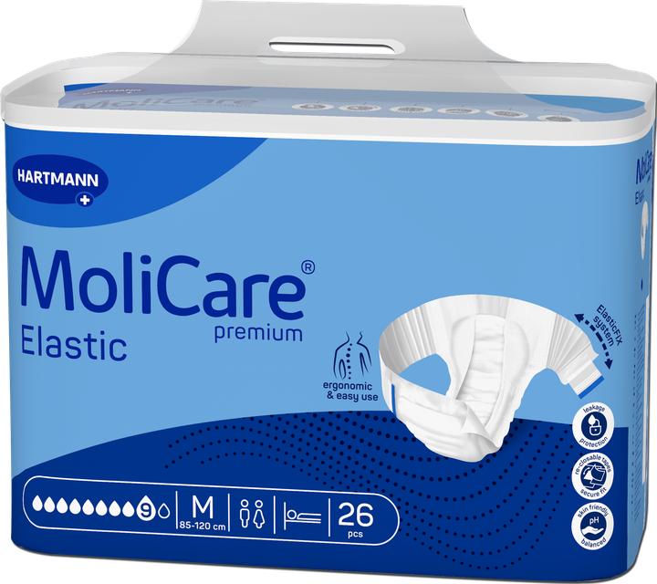 Produktbild MoliCare Elastic 9 Inkontinenz Slip (26 x, M)