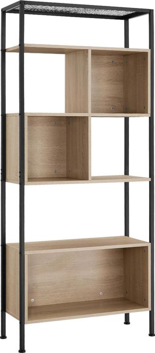 Produktbild tectake Regal Hastings 75x31x170,5cm (75 x 31 x 170.5 cm)
