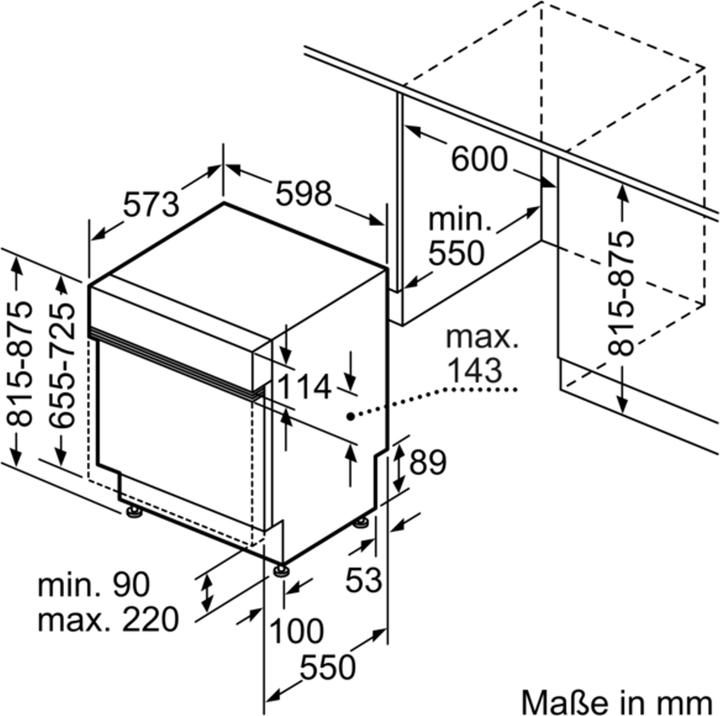 Actual product image Bosch Hausgeräte SMI6ECS57E