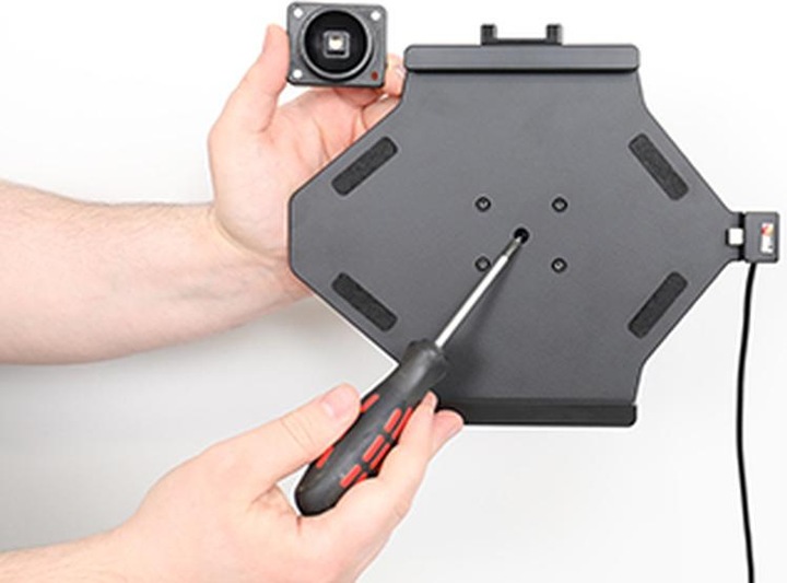 Produktbild Brodit Halter Aktiv, mit Festanschluss, 12/24V, für SAMSUNG Galaxy Tab S9 FE