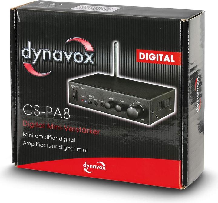 Produktbild Dynavox Digital MiniVerstärker CSPA8 schwarz