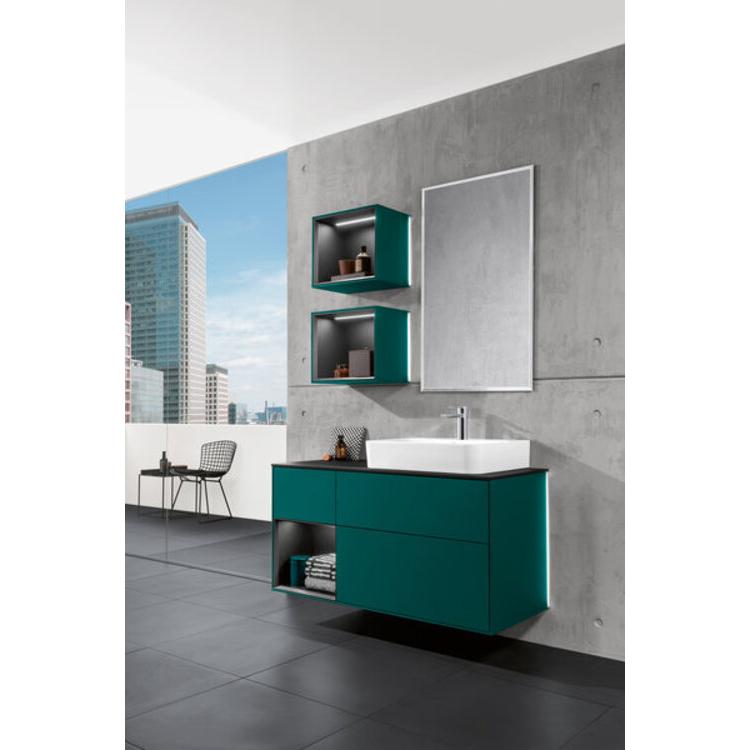 Thumbnail - Villeroy & Boch, Waschbecken, V&B Waschtisch FINION m verd. ÜL ViFlow 600x470mm Sto white C+ (470 mm, 600 mm)