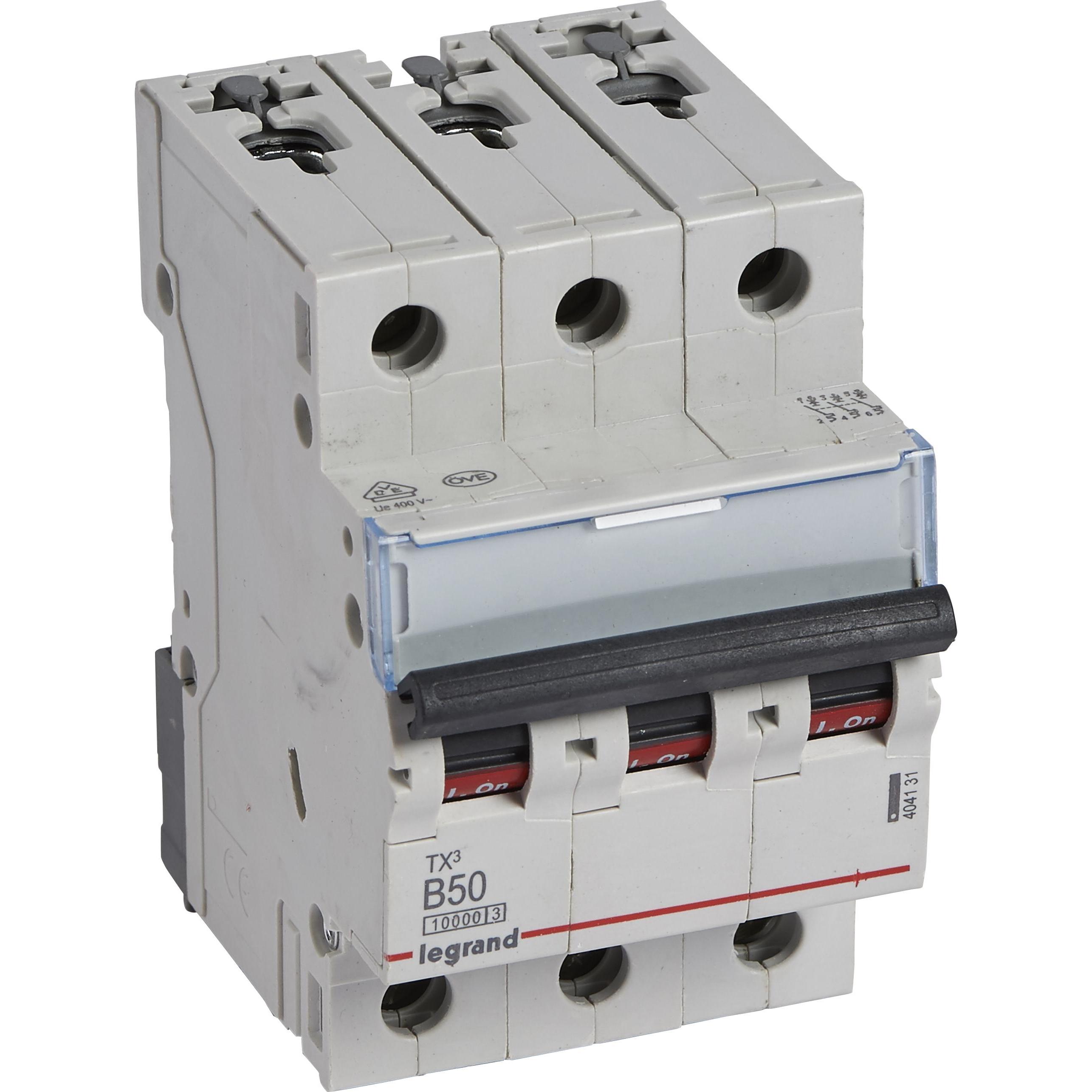 Legrand, Schutzschalter, 404131 Leitungsschutzschalter 50 A 400 V/AC