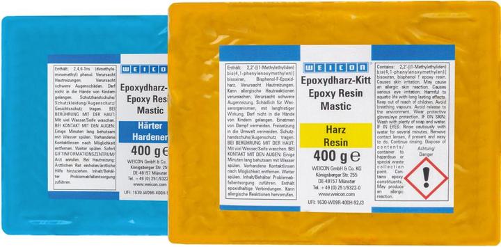 Produktbild Weicon 10500800 Epoxydharz Kitt 1 Set (800 g, 800 ml)