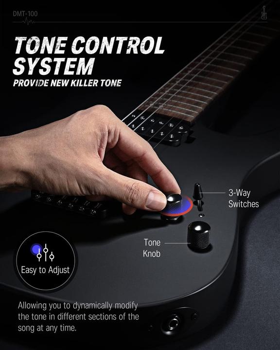 Actual product image Donner DMT-100 Electric Guitar (Electric guitar)