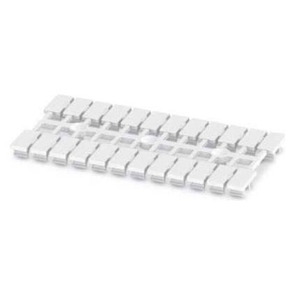 Phoenix Contact Contact Klemmenmarkierung 0830902 UM1-TMF (5X5) Inhalt: 10 St., Elektronikkabel + Stecker, Weiss