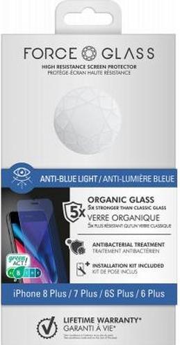 Actual product image Bigben Connected Display protection with blue light filter (1 pcs., Apple iPhone 8 Plus)