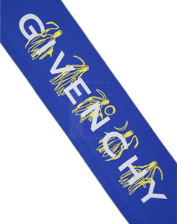 Produktbild Givenchy Logo Wool Scarf