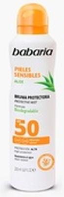 Immagine prodotto Babaria SOLAR PIEL SENSIBLE bruma protectora SPF50 200 ml (Latte solare, SPF 50, 200 ml)