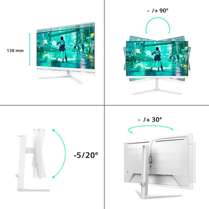 Actual product image Philips Evnia 27M2N3201A - 27 Zoll Full (1920 x 1080 pixels, 27")