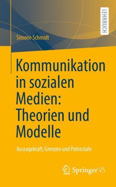 Actual product image Communication in social media: theories and models (German, Simone Schmidt, 2024)