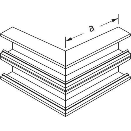 Thumbnail - Hager, Leitungsführung, BR652103D9011 (6.80 cm)