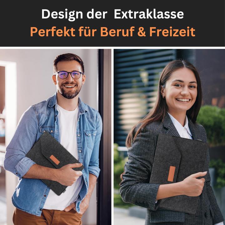 Immagine prodotto Only-Bags.Store Laptoptasche Filzhülle für MacBook (15", Apple)