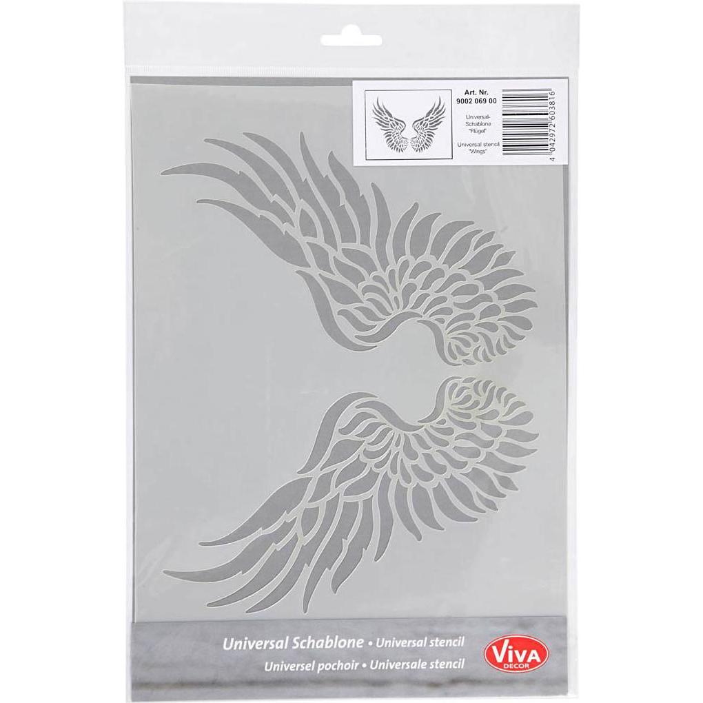 Creativ Company Flexible Vorlage Flügel A4