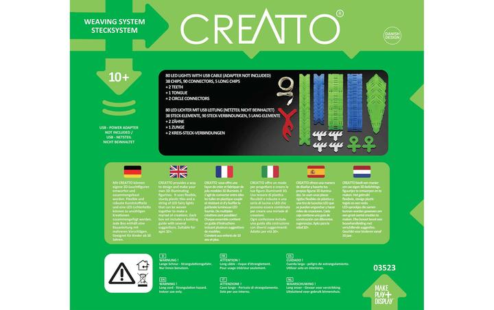 Produktbild Creatto Bastelset Dragon 4 in 1