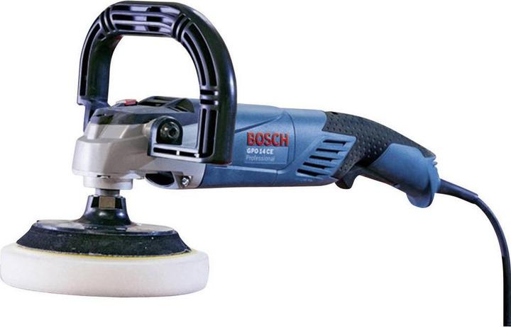 Actual product image Bosch Professional Polisher GPO 14 CE, 1400 watts, 2.5 kg, with additional handle and D-handle (Sander, 1400 W)