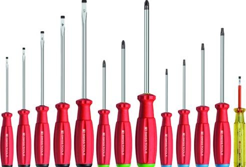 Actual product image PB Swiss Tools Screwdriver set PB 8472 SwissGrip (Slotted screws, Torx (TX), Pozidriv cross recess (PZ))