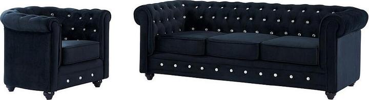 Produktbild Vente-unique Chesterfield (3-Sitzer)
