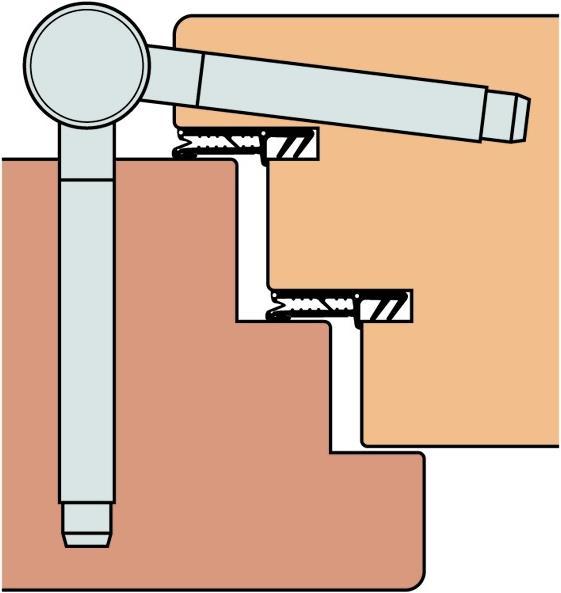 Produktbild Anuba Einbohrbänder