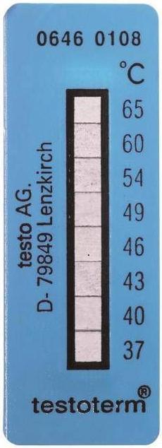 Actual product image Testo Temperature Measuring Strip Temperature Measuring Strip 50 x 18 mm