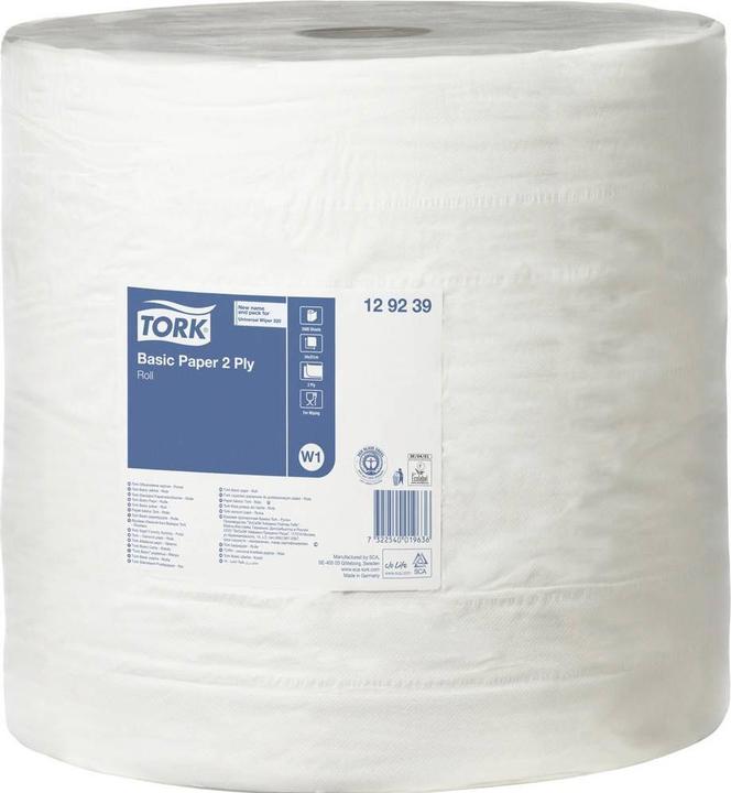 Actual product image Tork Standard paper wipe 320, 370 x 340 mm, 1 roll (1 x)