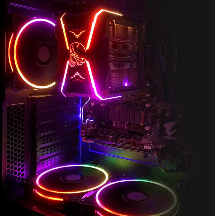 Actual product image Spirit Of Gamer Ventilateur processeur AirCooler Pro RGB (Noir)
