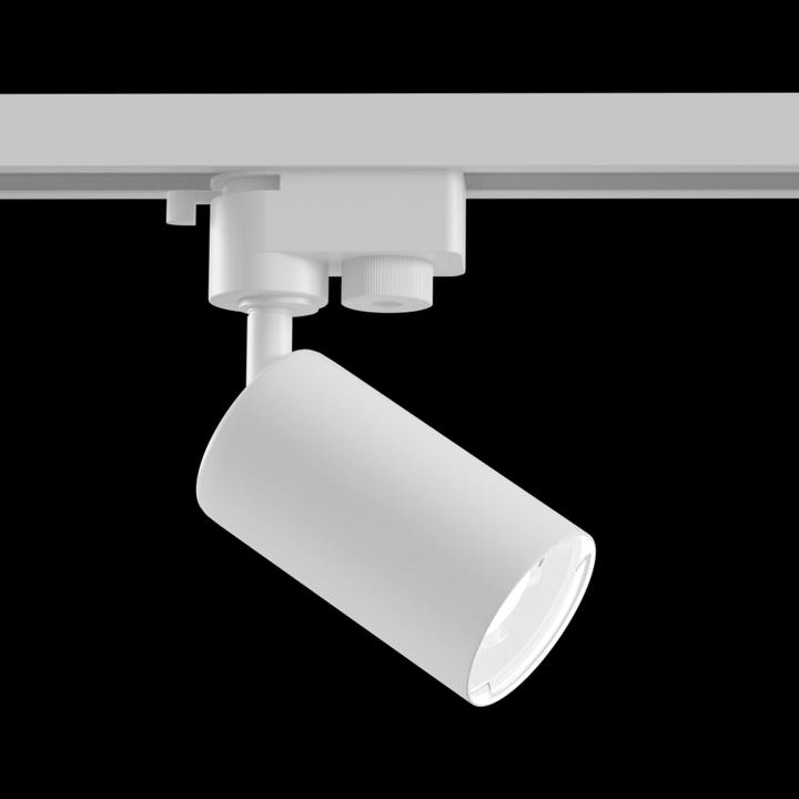 Produktbild Maytoni TRACK Stromschienenstrahler GU10 Weiss drehbar, verstellbar