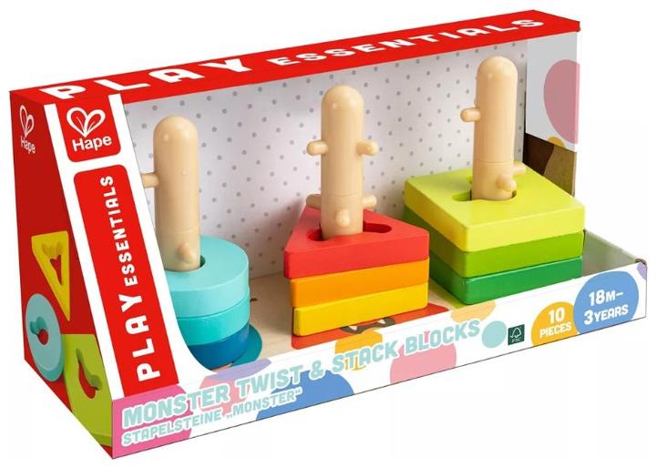 Produktbild Hape Monster Twist & Stack Blocks