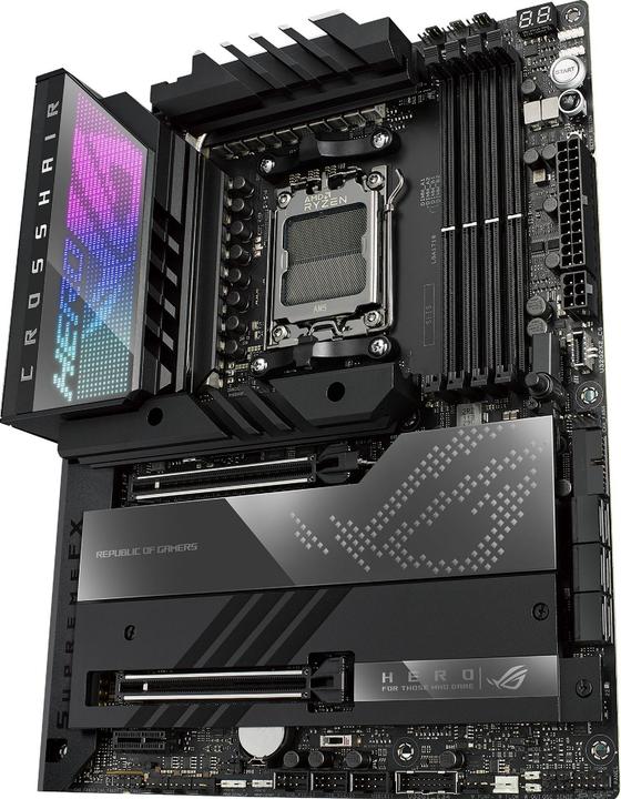 Actual product image ASUS ROG Crosshair X670E Hero (AM5, AMD X670E, ATX)