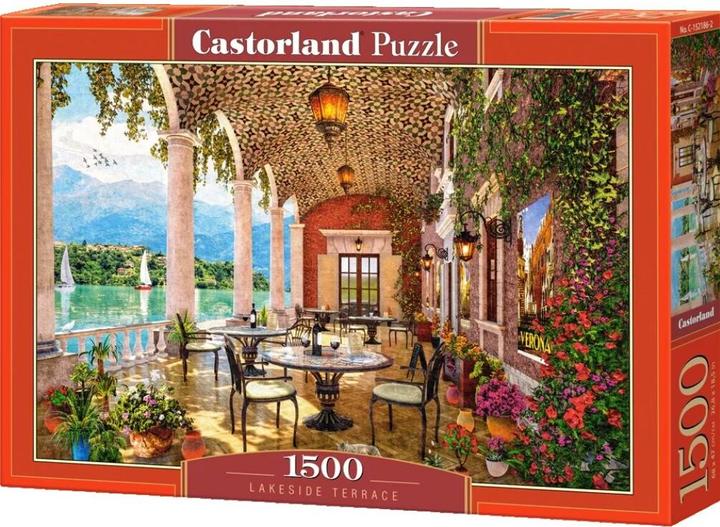 Actual product image Castorland Lakeside Terrace Puzzle 1500 pieces (1500 pieces)