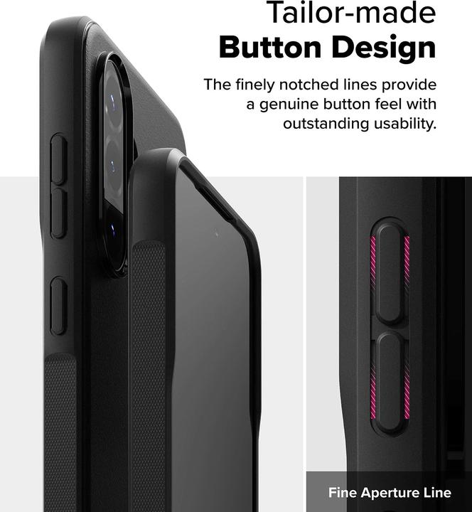 Produktbild Ringke Onyx Case for Samsung Galaxy A36 / A56 5G - Black (Samsung Galaxy A36, Samsung Galaxy A56 5G)