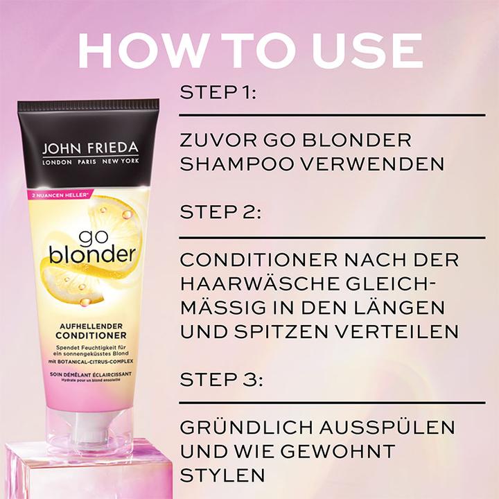 Actual product image John Frieda Go Blonder (500 ml)